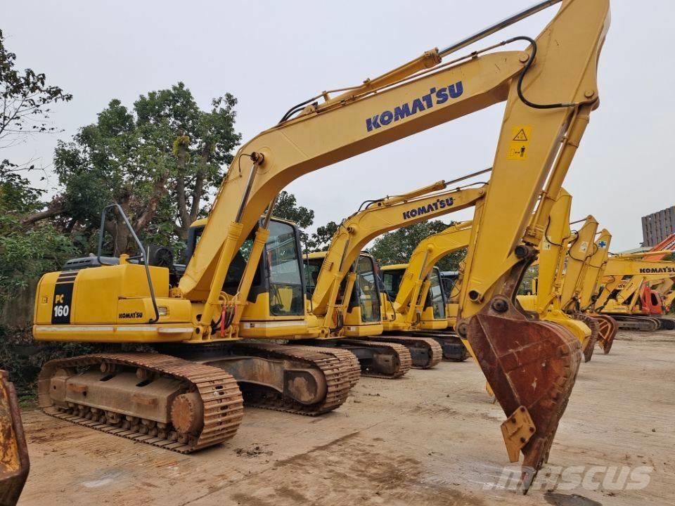 Komatsu PC 160 LC-7 Kāpurķēžu ekskavatori