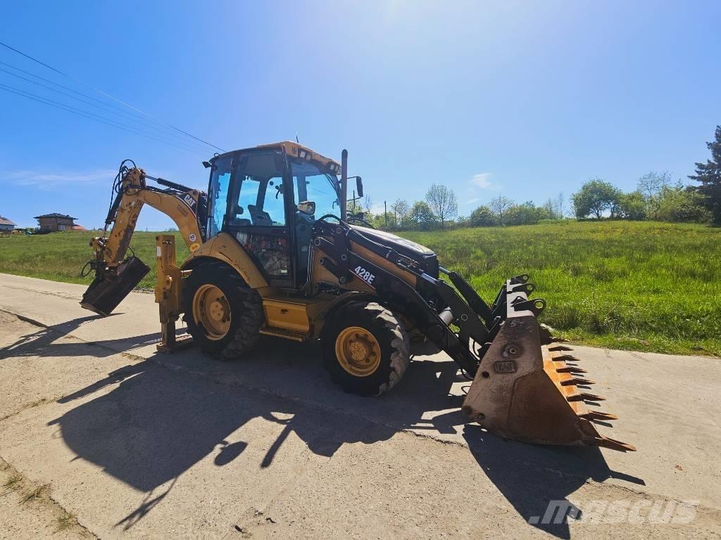 CAT 428 E Ekskavatori-iekrāvēji