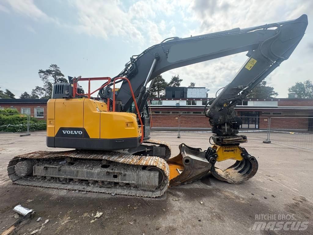 Volvo ECR 235 EL Kāpurķēžu ekskavatori