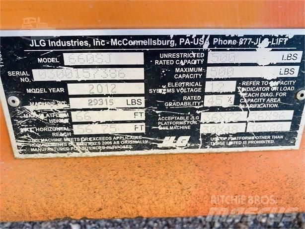 JLG 600 SJ Teleskopiskie pacēlāji