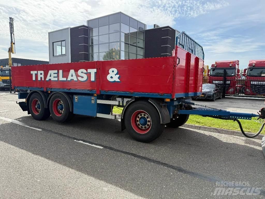HFR 3X BPW AXLE Platformas/izkraušana no sāniem