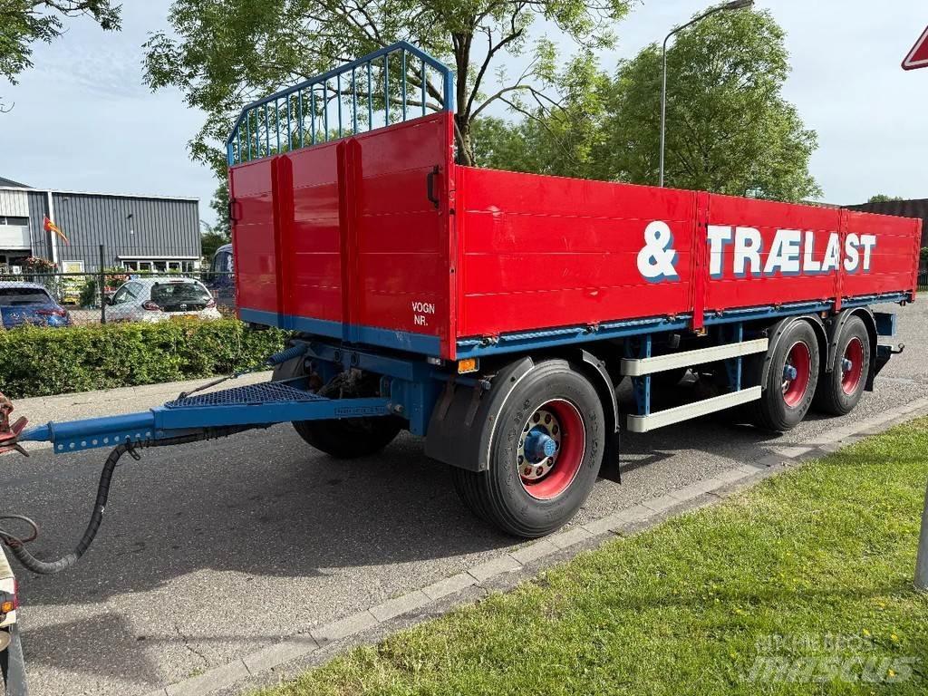 HFR 3X BPW AXLE Platformas/izkraušana no sāniem