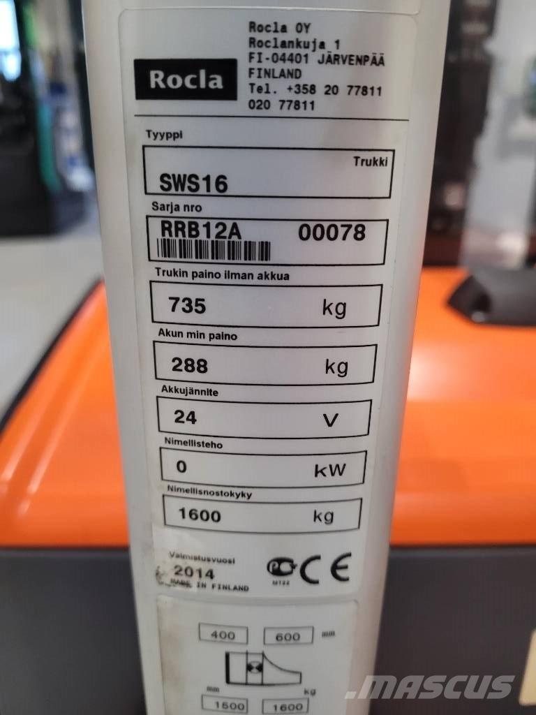 Rocla SWS 16 Krautnētāji