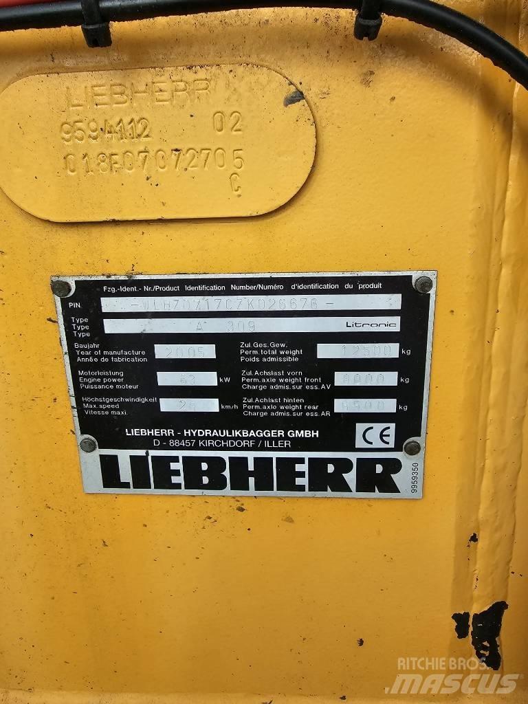 Liebherr A 309 Ekskavatori uz riteņiem