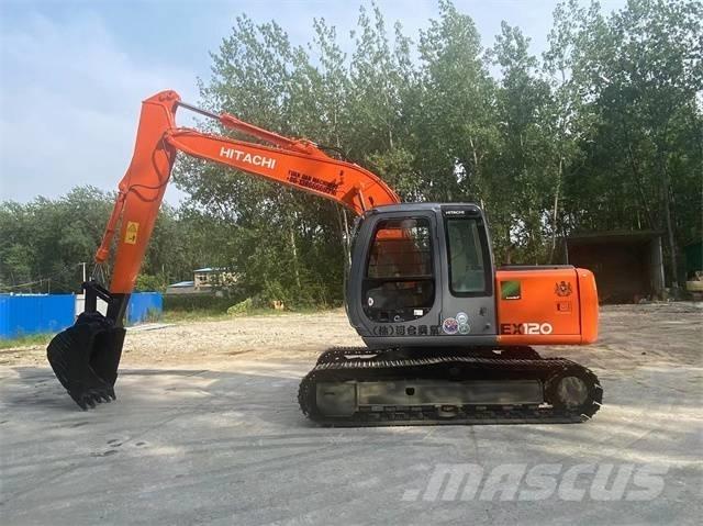 Hitachi EX120 Kāpurķēžu ekskavatori