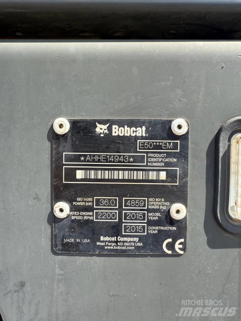 Bobcat E 50 EM Mini ekskavatori < 7 t