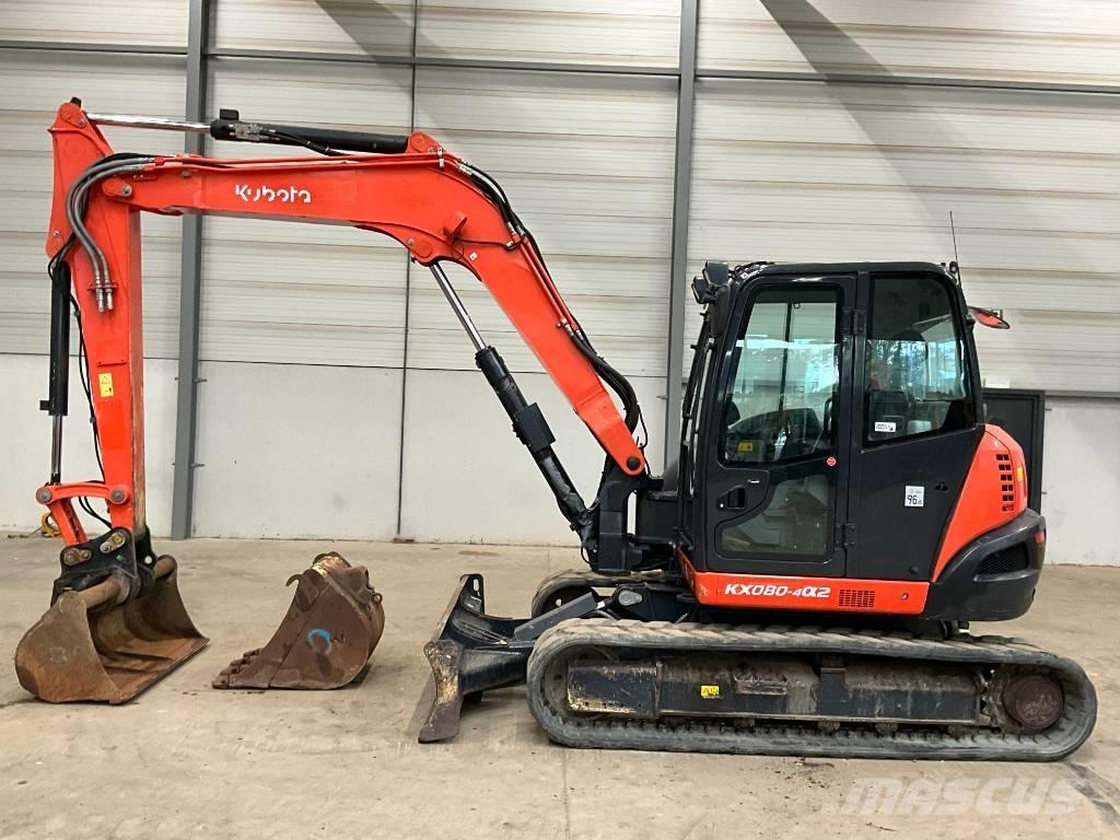Kubota KX 080-4 A 2 Vidēja lieluma ekskavatori 7 t - 12 t