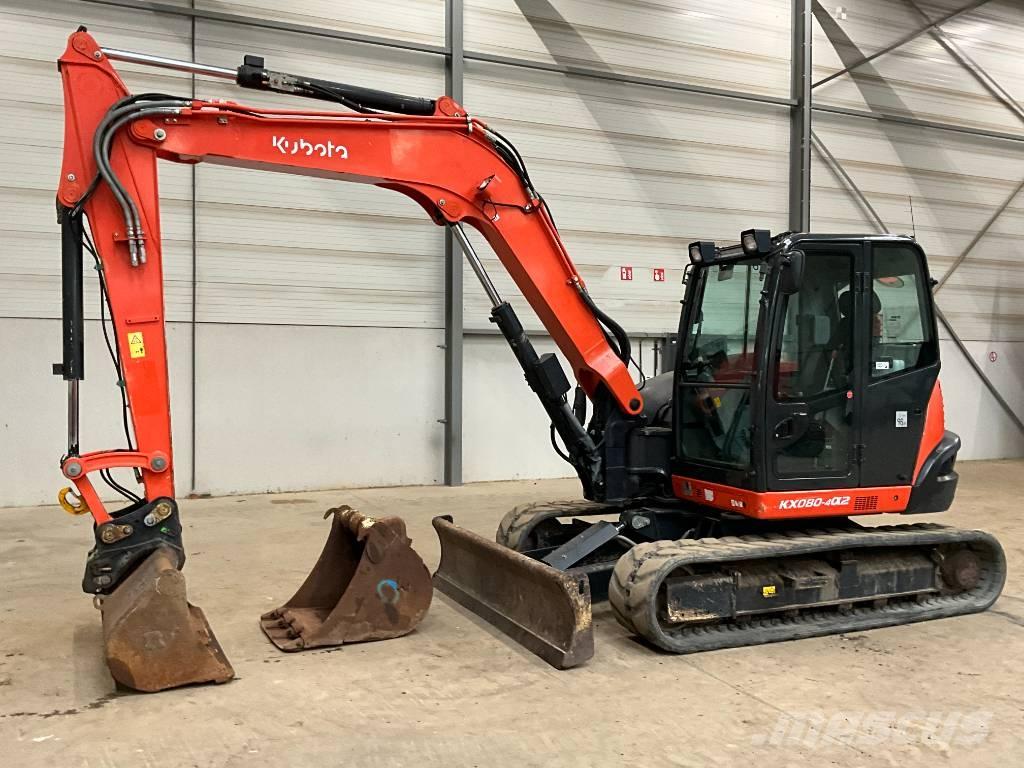 Kubota KX 080-4 A 2 Vidēja lieluma ekskavatori 7 t - 12 t