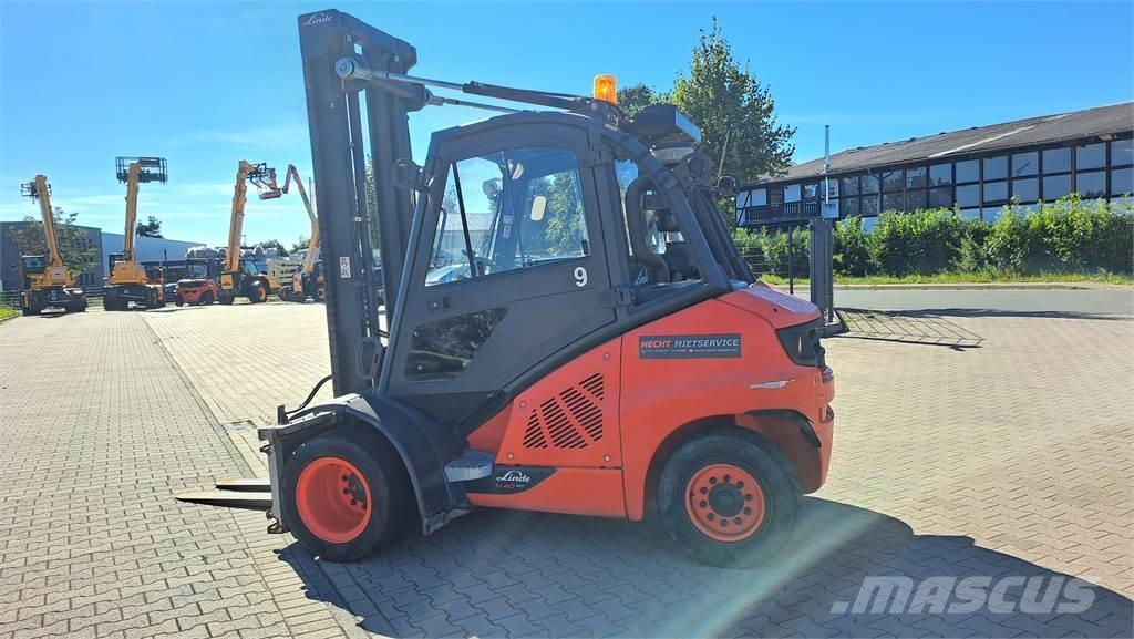 Linde H40D-02 Tehnika ar dīzeļa dzinēju