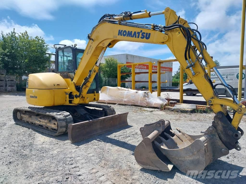 Komatsu PC80MR-5 Vidēja lieluma ekskavatori 7 t - 12 t