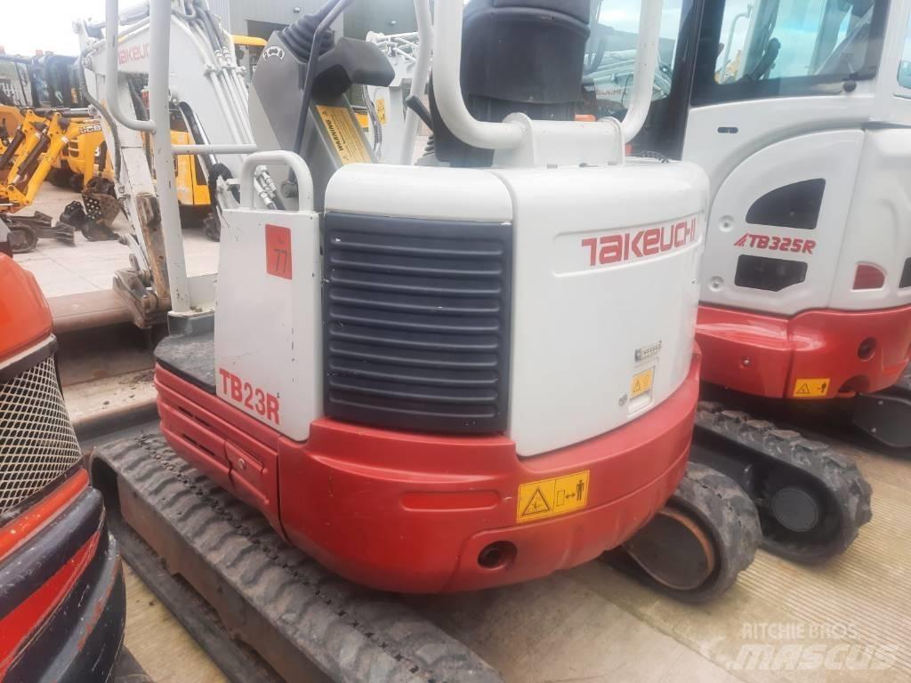 Takeuchi TB23R Mini ekskavatori < 7 t