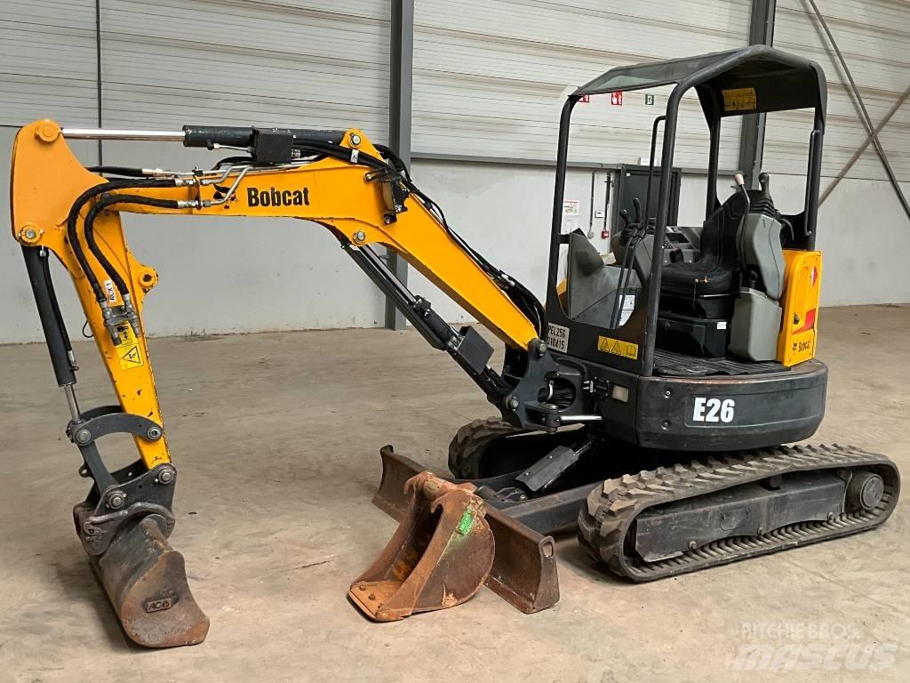 Bobcat E 26 Mini ekskavatori < 7 t
