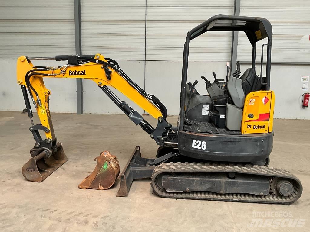 Bobcat E 26 Mini ekskavatori < 7 t