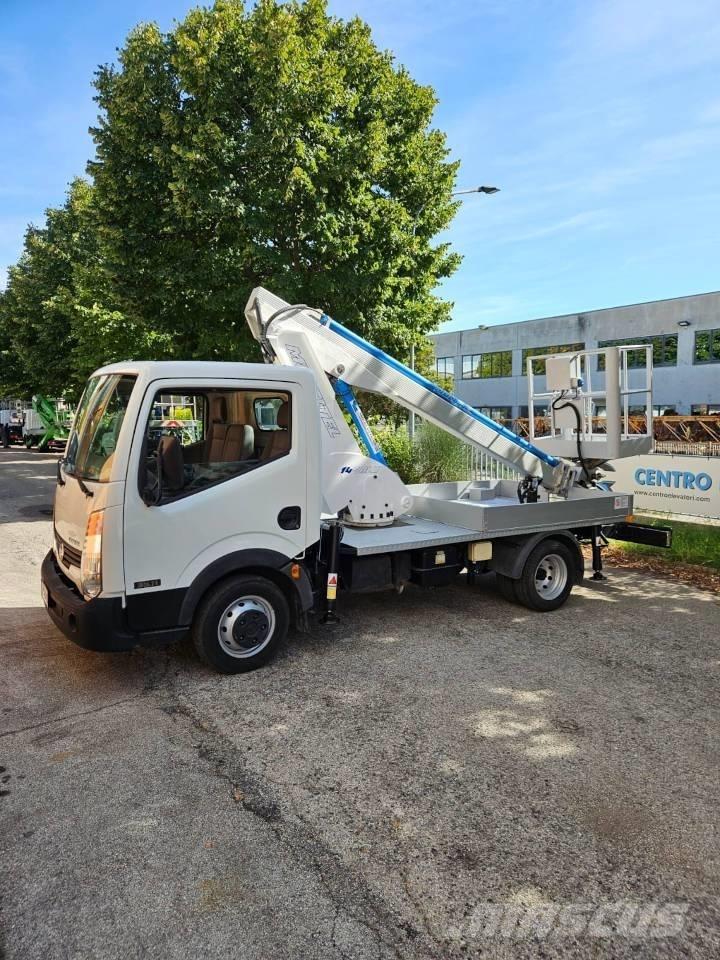 Multitel ALU 145 Pacēlāji uz automašīnas bāzes