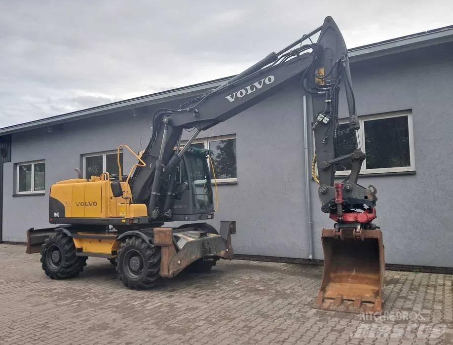 Volvo EW 160 C Ekskavatori uz riteņiem