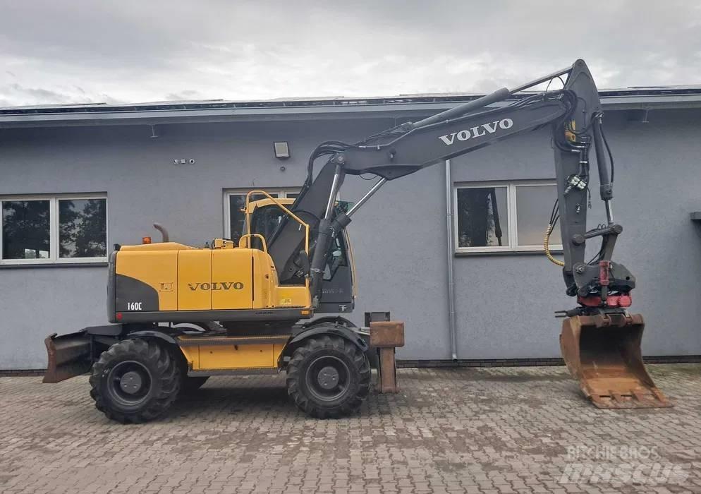 Volvo EW 160 C Ekskavatori uz riteņiem