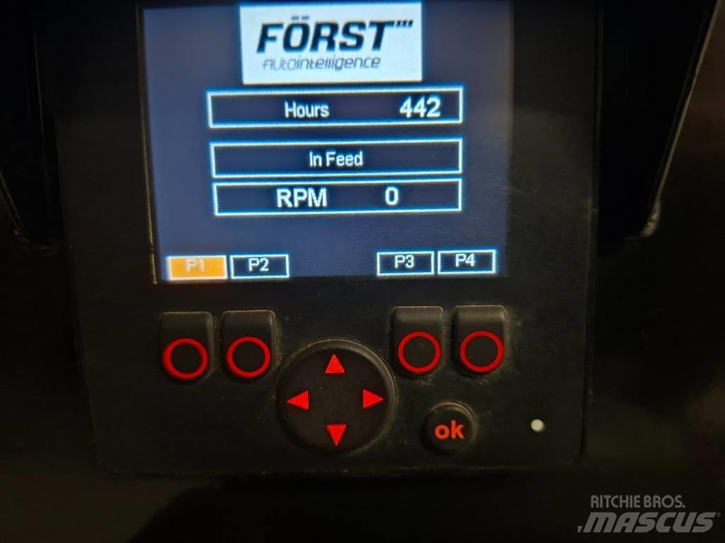 Forst ST 6 P Koksnes šķeldotāji