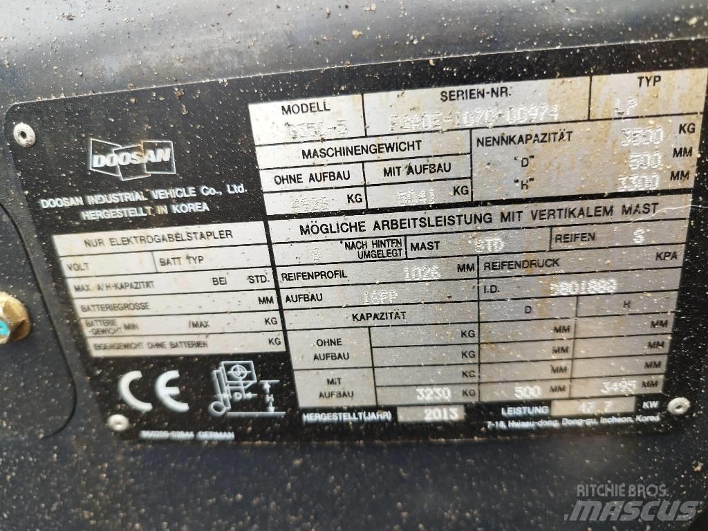Doosan G35 C-5 LPG tehnika