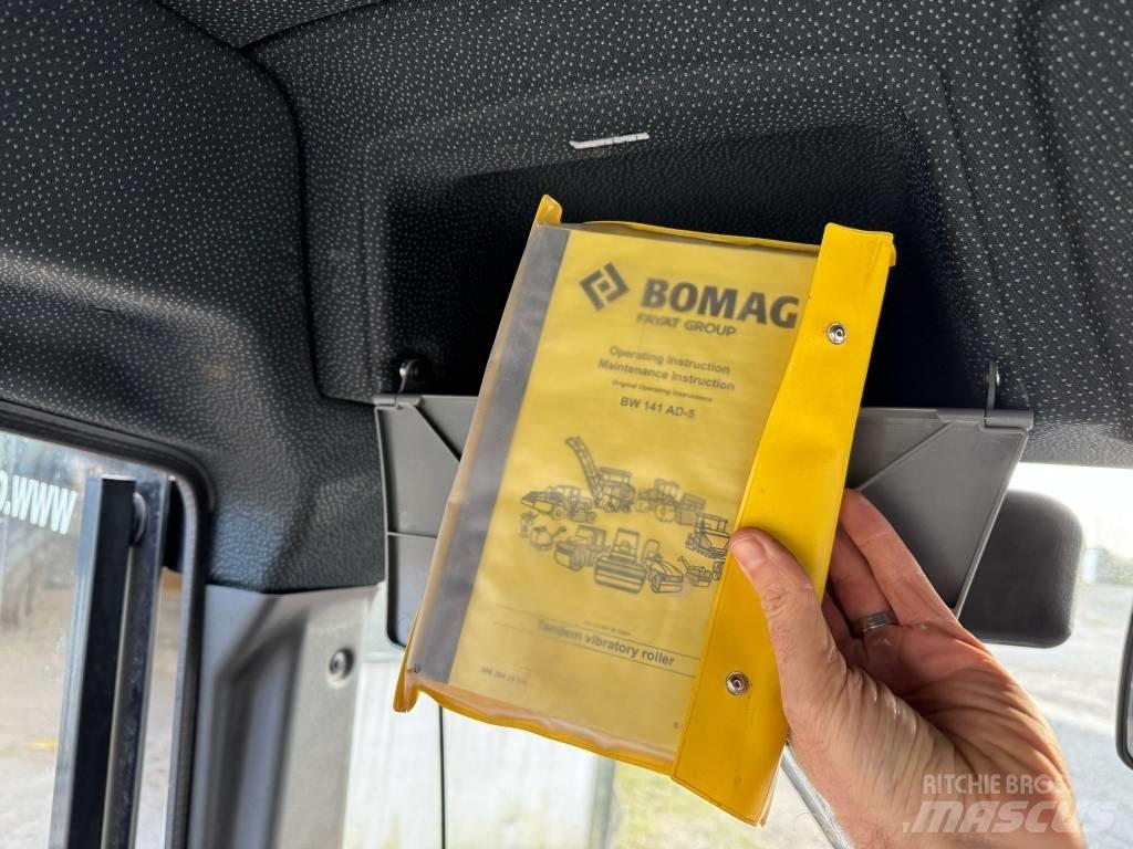 Bomag BW 141 AD-5 Divvalču grunts veltņi