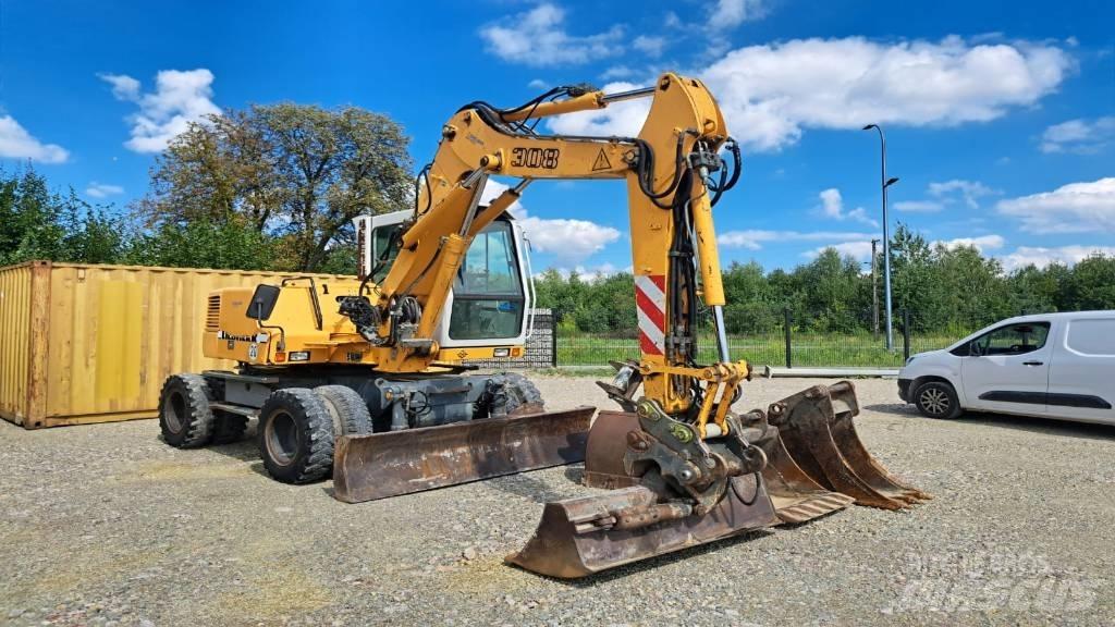 Liebherr 308 Ekskavatori uz riteņiem