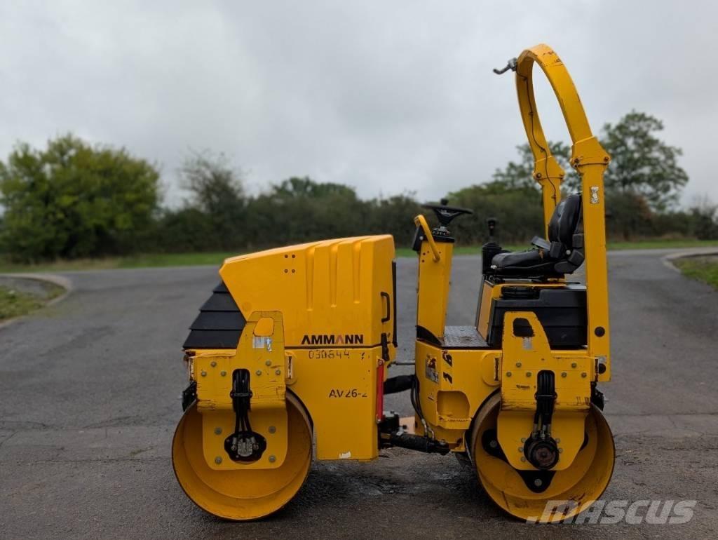 Ammann AV 26-2 Divvalču grunts veltņi