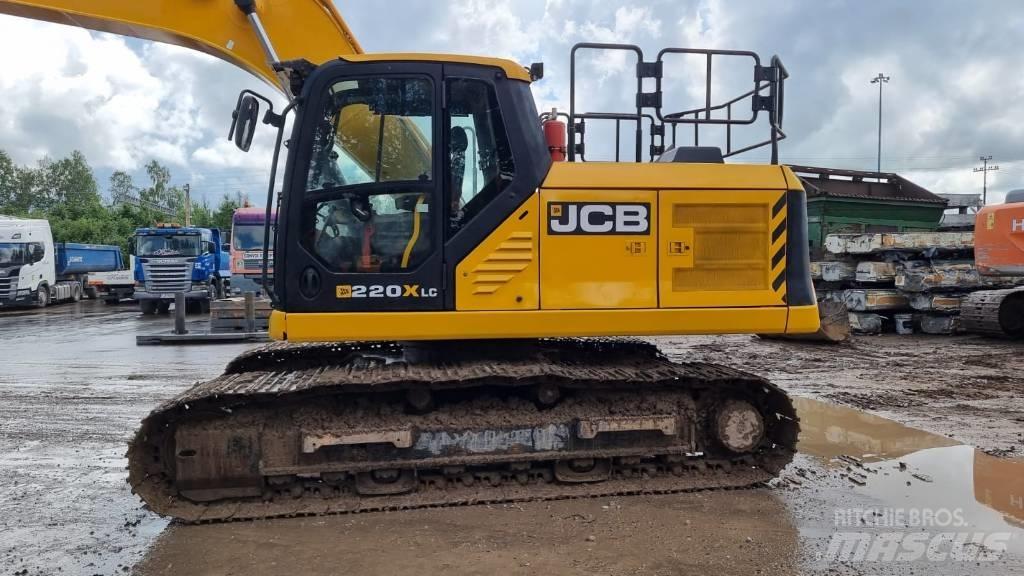 JCB 220 XL Kāpurķēžu ekskavatori
