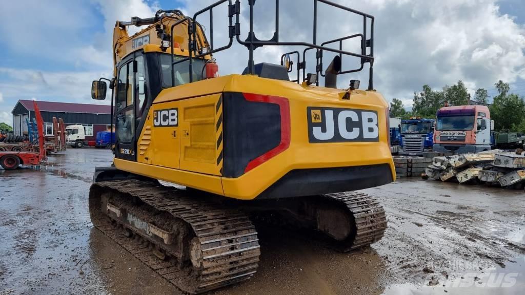 JCB 220 XL Kāpurķēžu ekskavatori