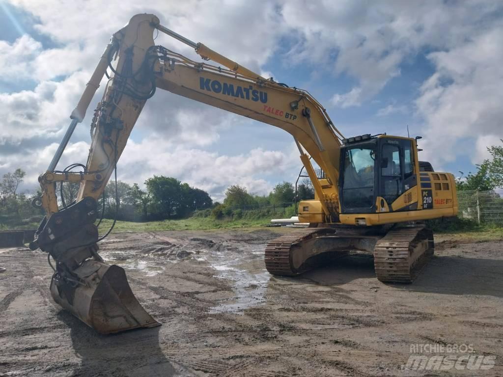 Komatsu PC210LC-10 Kāpurķēžu ekskavatori