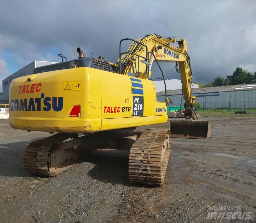 Komatsu PC210LC-10 Kāpurķēžu ekskavatori