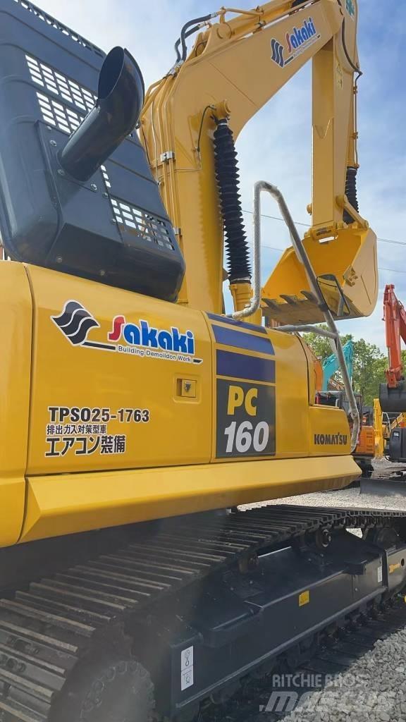 Komatsu PC 160 Kāpurķēžu ekskavatori
