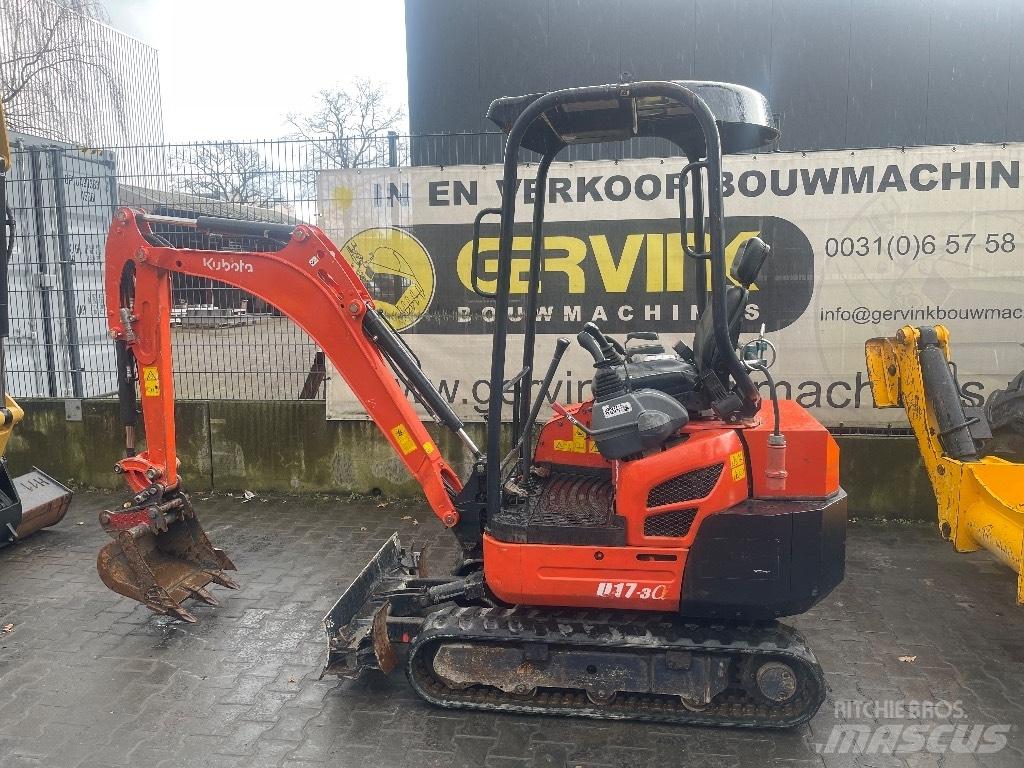 Kubota U17-3 hybride Mini ekskavatori < 7 t