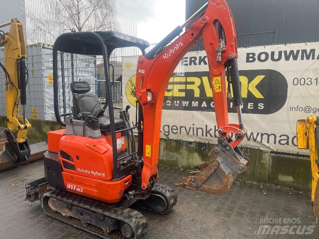 Kubota U17-3 hybride Mini ekskavatori < 7 t