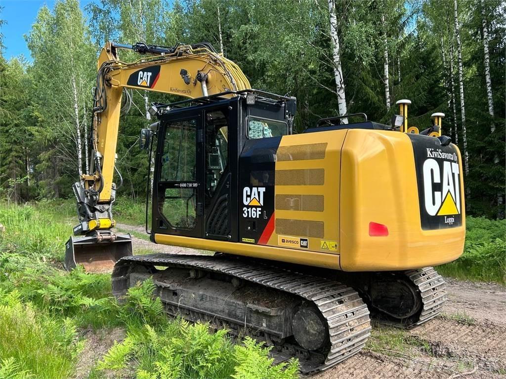 CAT 316FL Kāpurķēžu ekskavatori