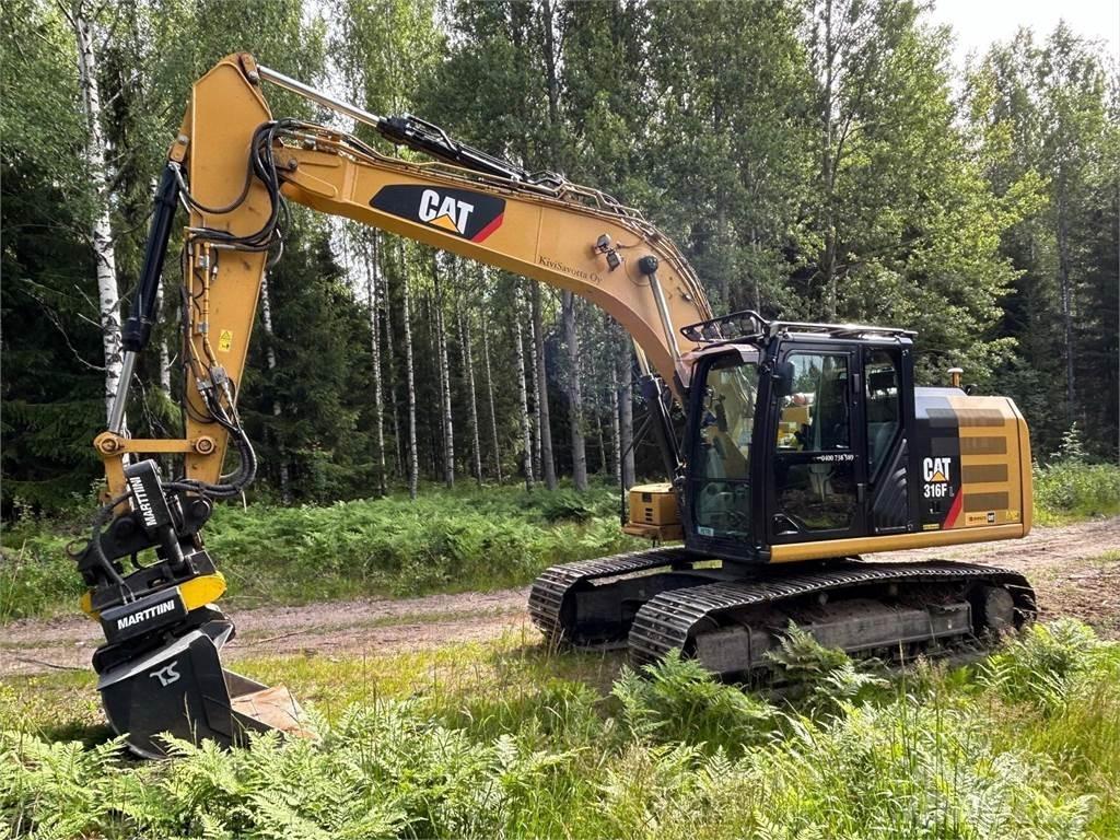 CAT 316FL Kāpurķēžu ekskavatori