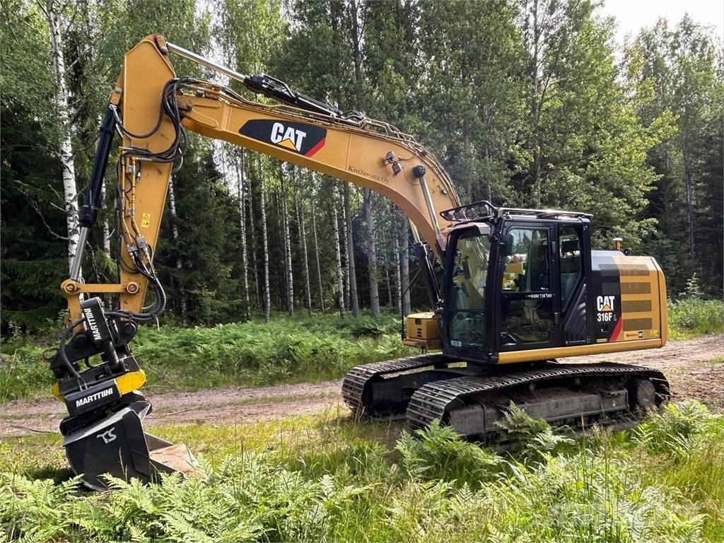 CAT 316FL Kāpurķēžu ekskavatori