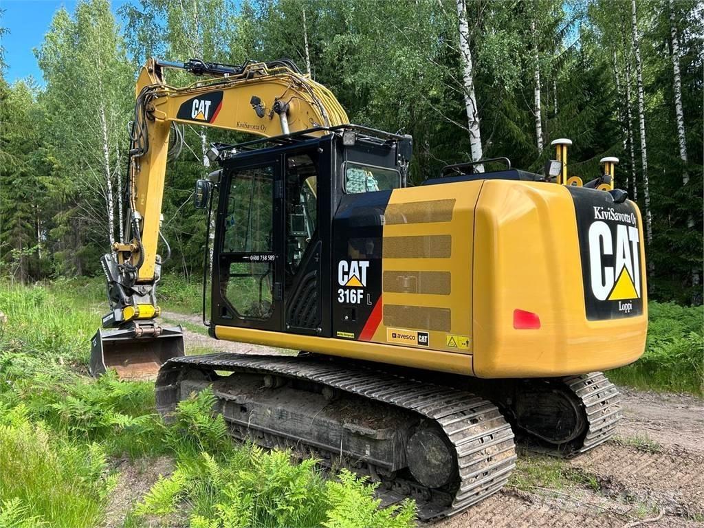 CAT 316FL Kāpurķēžu ekskavatori