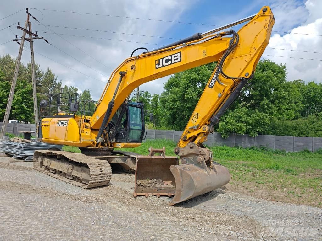JCB JS 220 LC Kāpurķēžu ekskavatori