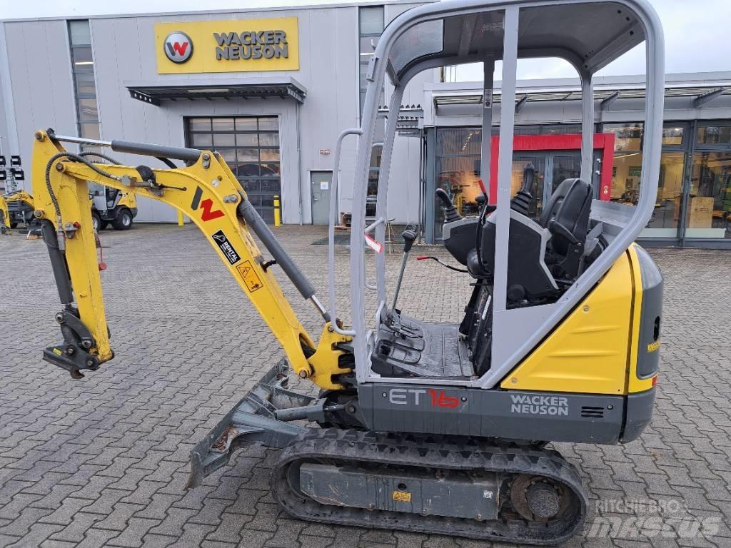 Wacker Neuson ET16 Kāpurķēžu ekskavatori