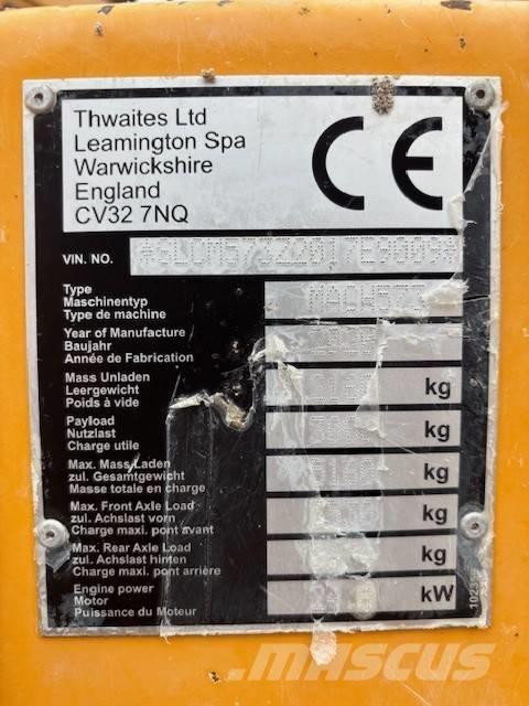 Thwaites MACH 573 Mini pašizgāzēji