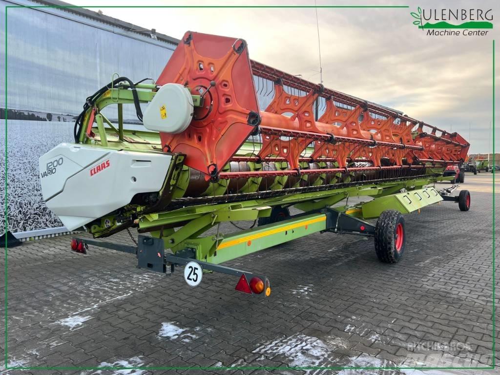 CLAAS Vario 1200 Ražas novākšanas galvas