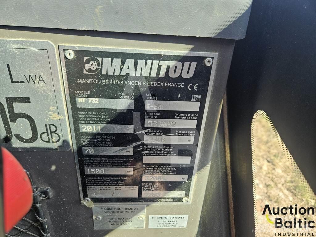 Manitou MT 732 Teleskopiskie manipulatori