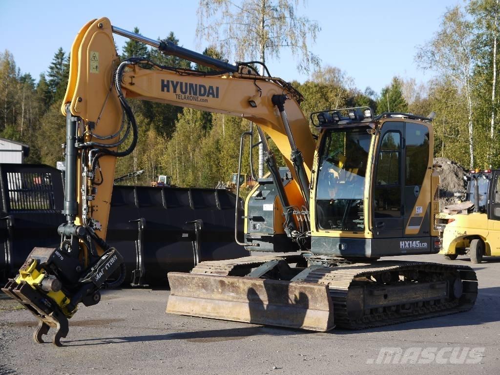 Hyundai HX 145 LCRD Kāpurķēžu ekskavatori