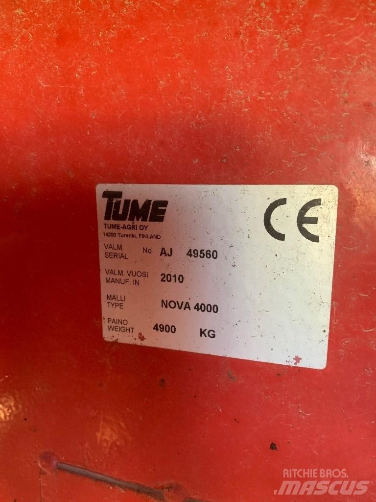 Tume Nova Combi 4000 Kombinētās sējmašīnas