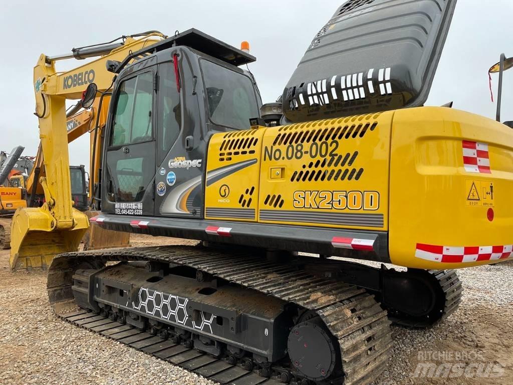 Kobelco SK 250D Kāpurķēžu ekskavatori