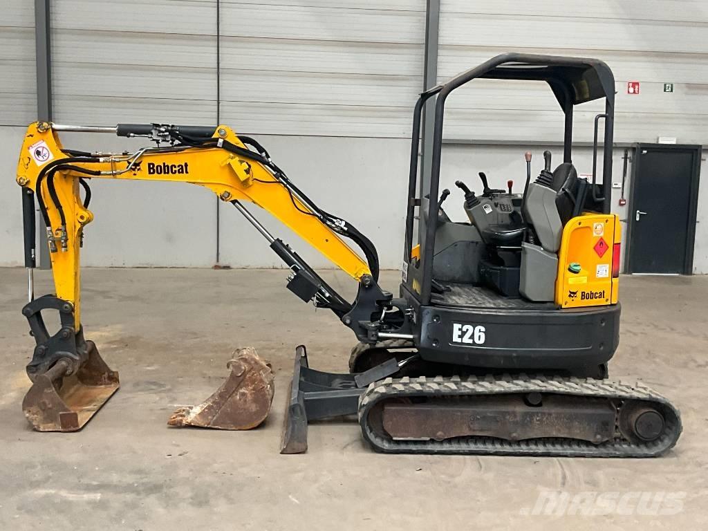 Bobcat E 26 EM Mini ekskavatori < 7 t