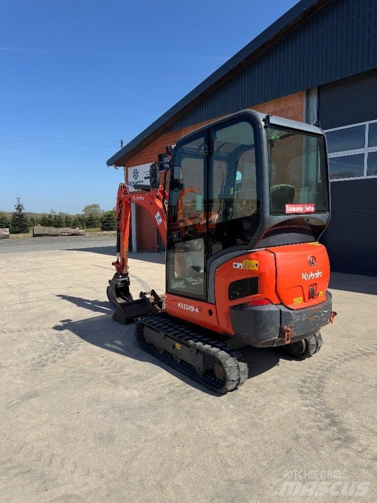 Kubota KX 019-4 Mini ekskavatori < 7 t