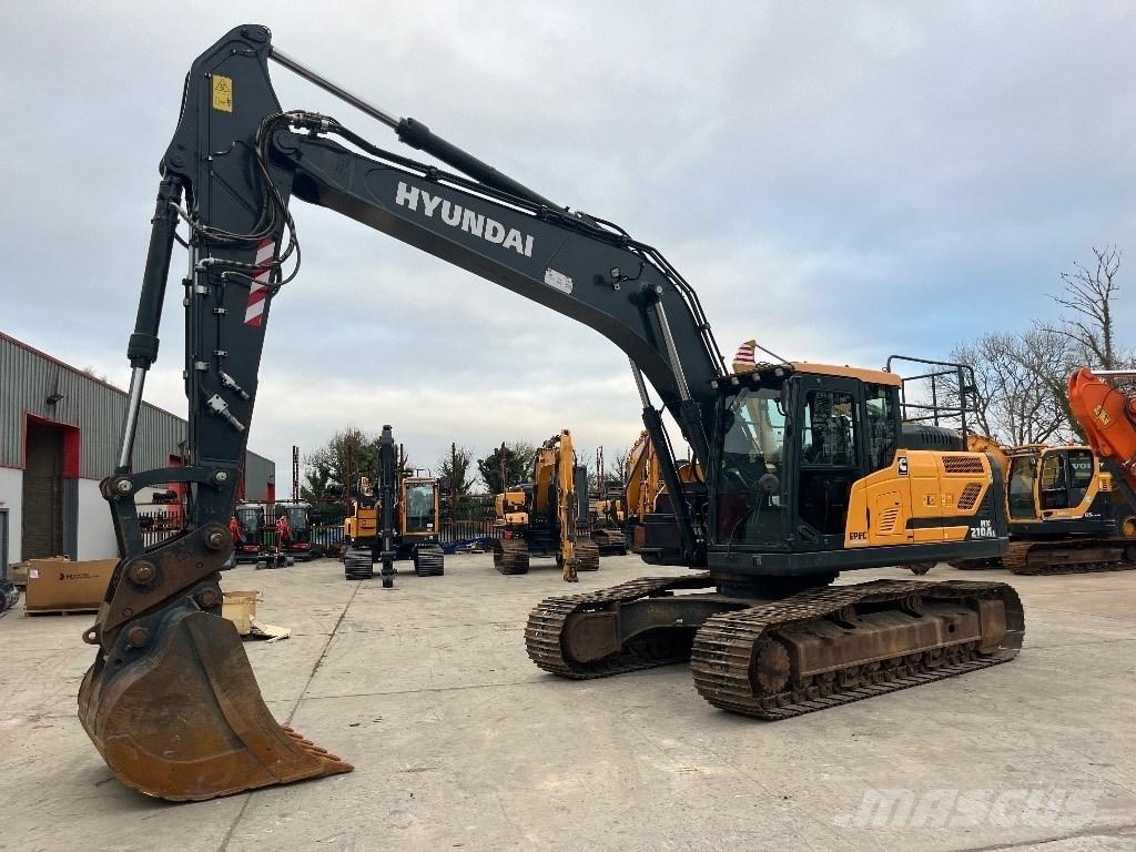 Hyundai HX 210 AL Kāpurķēžu ekskavatori