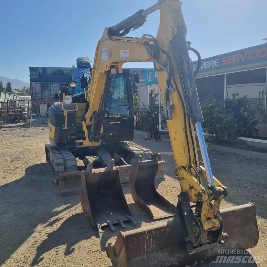 Yanmar Vio 80-1A Vidēja lieluma ekskavatori 7 t - 12 t