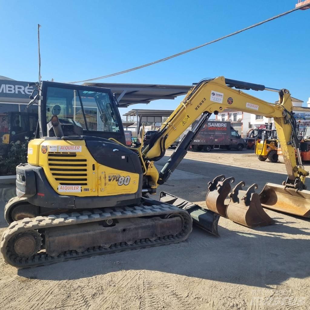 Yanmar Vio 80-1A Vidēja lieluma ekskavatori 7 t - 12 t