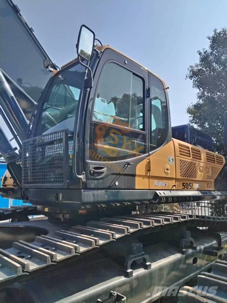 Hyundai R 505 L VS Kāpurķēžu ekskavatori